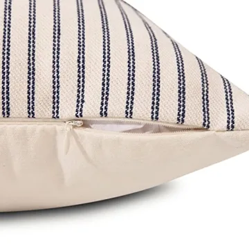 Adabana Farmhouse Throw Pillow Covers Set of 2