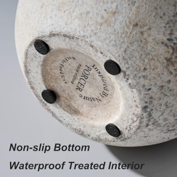 Elegant PORCER Terracotta Vase - Stylish Home Decor