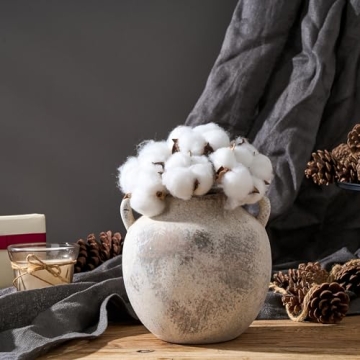 Elegant PORCER Terracotta Vase - Stylish Home Decor