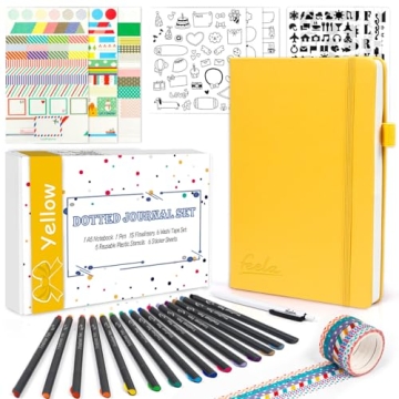 Complete Bullet Journal Kit with Accessories - Feela