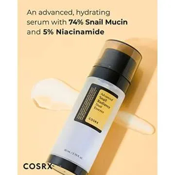 COSRX Niacinamide & Snail Mucin Dual Essence - Glowing Skin