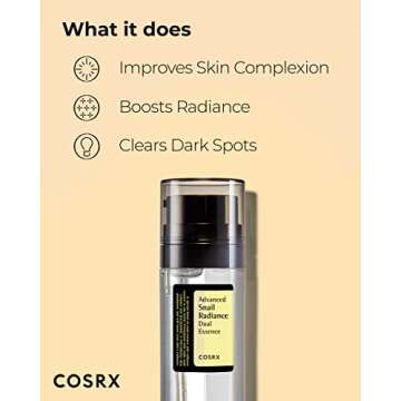 COSRX Niacinamide & Snail Mucin Dual Essence - Glowing Skin