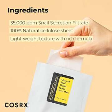 COSRX Niacinamide & Snail Mucin Dual Essence - Glowing Skin
