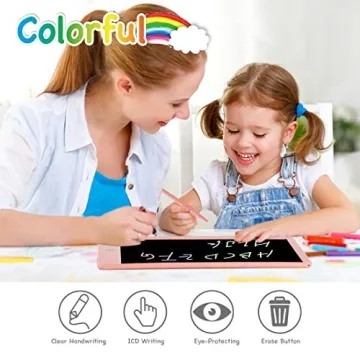 ORSEN LCD Writing Tablet - 10 Inch Colorful Kids Doodle Board