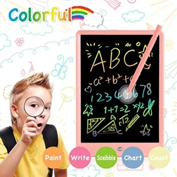 ORSEN LCD Writing Tablet - 10 Inch Colorful Kids Doodle Board