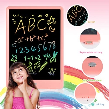 ORSEN LCD Writing Tablet - 10 Inch Colorful Kids Doodle Board