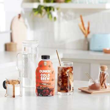 Dunkin’ Pumpkin Spice Flavored Cold Brew Coffee Concentrate, 31 Ounce