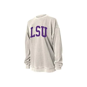 Soft NCAA LSU Tigers Fleece Sweatshirt for Women