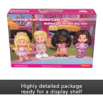 Little People Collector Barbie Movie Set for Kids and Collectors