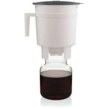 Toddy Cold Brew Coffee Maker System with Extra Filters and Silicone Stoppers Bundle