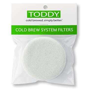 Toddy Cold Brew Coffee Maker System with Extra Filters and Silicone Stoppers Bundle