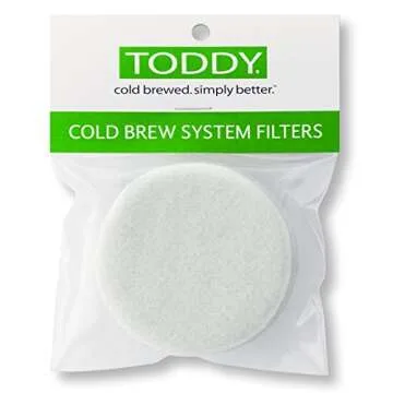Toddy Cold Brew Coffee Maker System with Extra Filters and Silicone Stoppers Bundle
