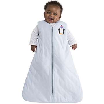 HALO Winter Weight Sleepsack, Blue Penguin, Large