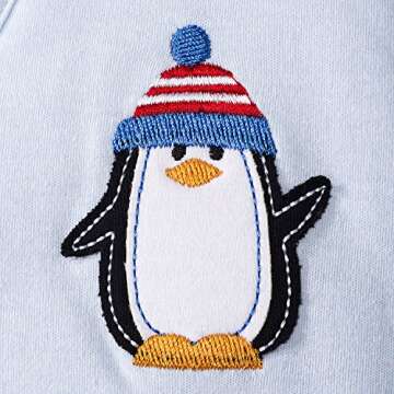 HALO Winter Weight Sleepsack, Blue Penguin, Large