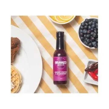 Ghost Pepper and Blueberry Hot Sauce by Bravado Spice