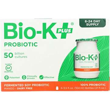 Bio-K Soy Mango 6Pk +CRV