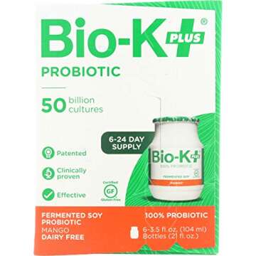Bio-K Soy Mango 6Pk +CRV