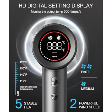 Cosy Companions Hair Dryer with 170000 RPM Motor