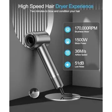 Cosy Companions Hair Dryer with 170000 RPM Motor