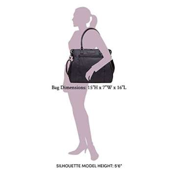 Sarah Wells Claire Breast Pump Bag (Black)