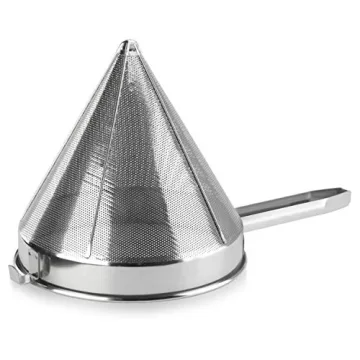 Durable Stainless Steel China Cap Strainer for Chefs