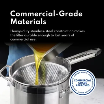 Durable Stainless Steel China Cap Strainer for Chefs