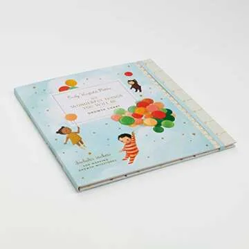 Vintage Growth Chart with Stickers for Height Tracking