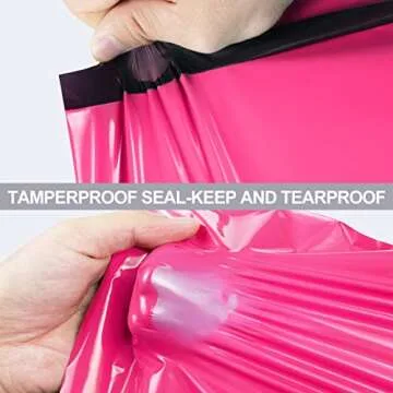 UCGOU Hot Pink Poly Mailers 14.5x19 100 Pack Self-Sealing