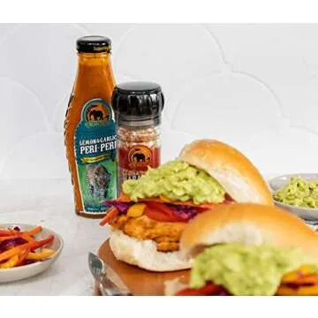 Lemon & Garlic Peri-Peri Hot Sauce | Vegan & Non-GMO | 5 fl oz