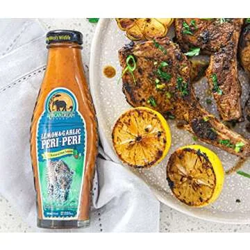 Lemon & Garlic Peri-Peri Hot Sauce | Vegan & Non-GMO | 5 fl oz