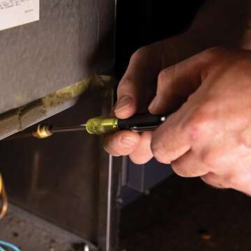 Klein Tools 32613 Multi-Bit Pocket Screwdriver for HVAC