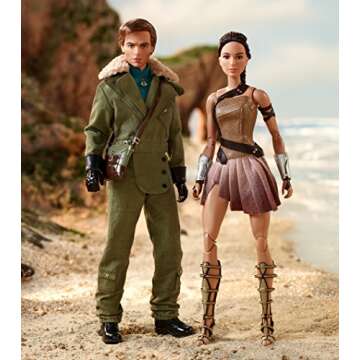 Barbie Wonder Woman Paradise Island Gift Set - Action Dolls with Articulation