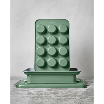 Caraway Nonstick Ceramic Bakeware Set for Beautiful Baking