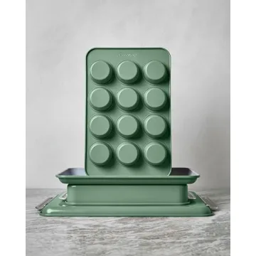 Caraway Nonstick Ceramic Bakeware Set for Beautiful Baking