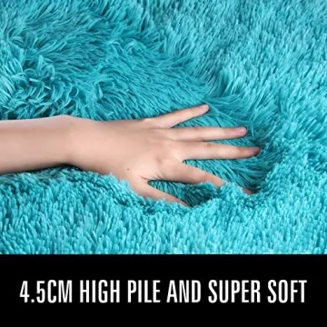 LOCHAS Ultra Soft Area Rug for Cozy Living Rooms