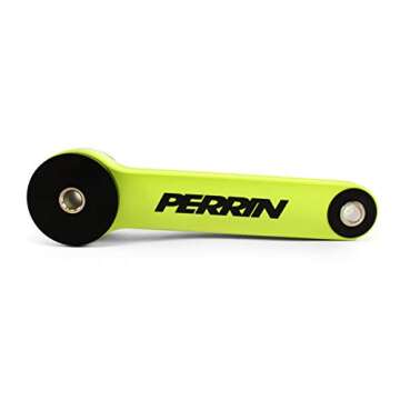 PERRIN Pitch Stop Mount Neon Yellow Compatible with Subaru Impreza/WRX/STI/Forester/Crosstrek/Legacy