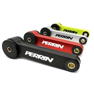 PERRIN Pitch Stop Mount Neon Yellow Compatible with Subaru Impreza/WRX/STI/Forester/Crosstrek/Legacy