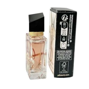 Yves Saint Laurent YSL LIBRE FLOWERS & FLAMES EDP FLORALE Mini Perfume LE PARFUM Splash On - 7.5 ml / 0.25 Fl Oz
