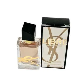 Yves Saint Laurent YSL LIBRE FLOWERS & FLAMES EDP FLORALE Mini Perfume LE PARFUM Splash On - 7.5 ml / 0.25 Fl Oz