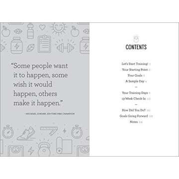 Training for a Healthy Life: A Daily Food and Fitness Journal