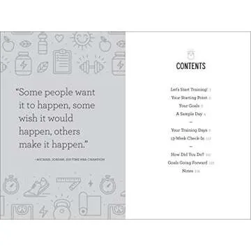 Training for a Healthy Life: A Daily Food and Fitness Journal