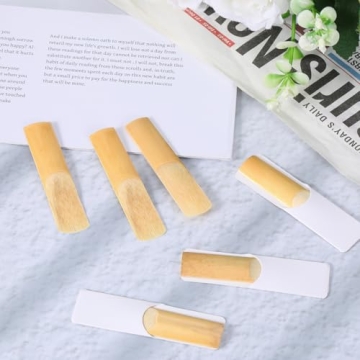 Premium Alto Saxophone Reeds, 10-Pack 2.5 Strength, Ideal for Musicians
