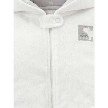 Carter's Baby Girls' Fleece Footed Pram Jumpsuit