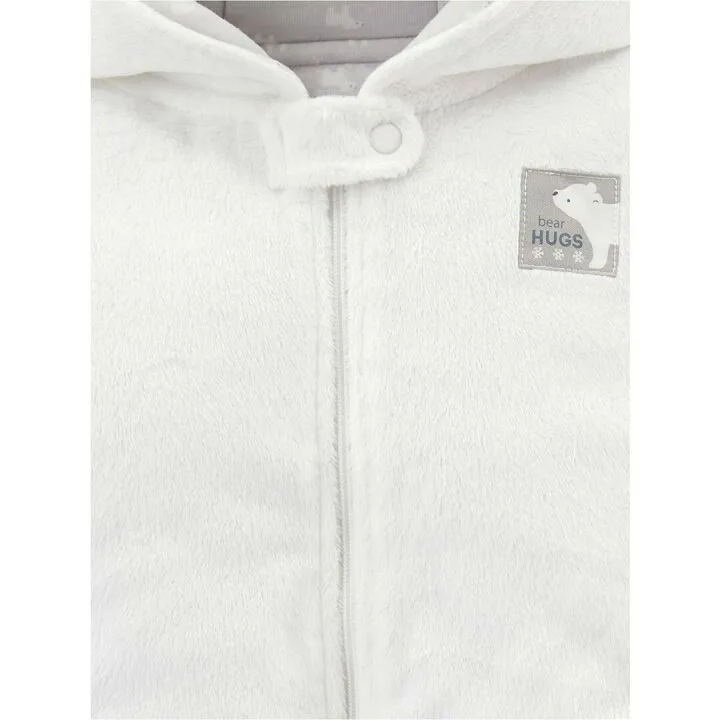 Carter's Baby Girls' Fleece Footed Pram Jumpsuit