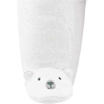 Carter's Baby Girls' Fleece Footed Pram Jumpsuit