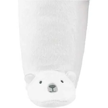 Carter's Baby Girls' Fleece Footed Pram Jumpsuit