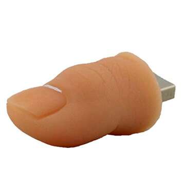 High Quality 8 GB Finger shaped USB Flash drive