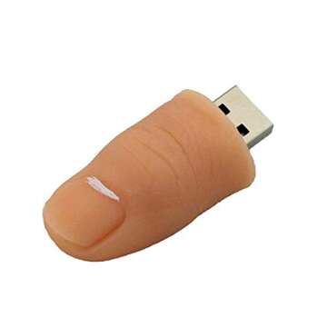 High Quality 8 GB Finger shaped USB Flash drive