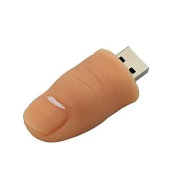 High Quality 8 GB Finger shaped USB Flash drive
