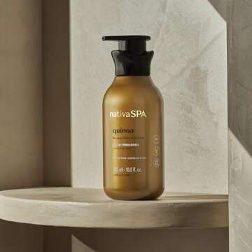 Nativa SPA by O Boticario Quinoa Hydrating Body Lotion, Fragranced Skin Moisturizer with Purified Qu...